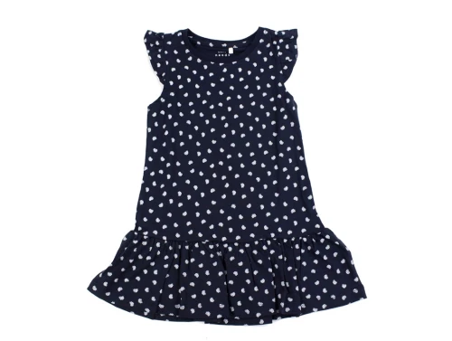 Name It dark sapphire seashells kjole